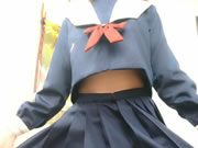 Asian lovely girl school uniform temptation